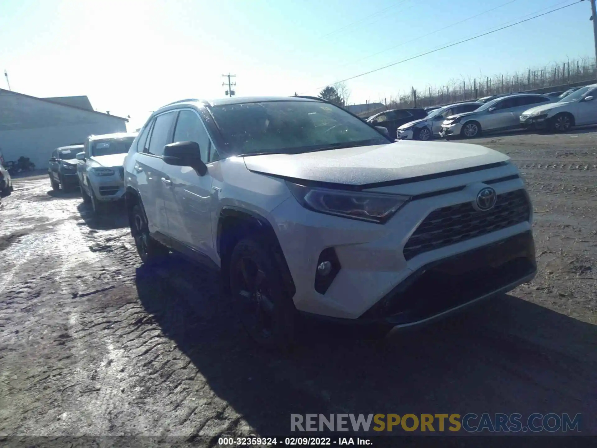 1 Photograph of a damaged car JTME6RFV6MJ010821 TOYOTA RAV4 2021