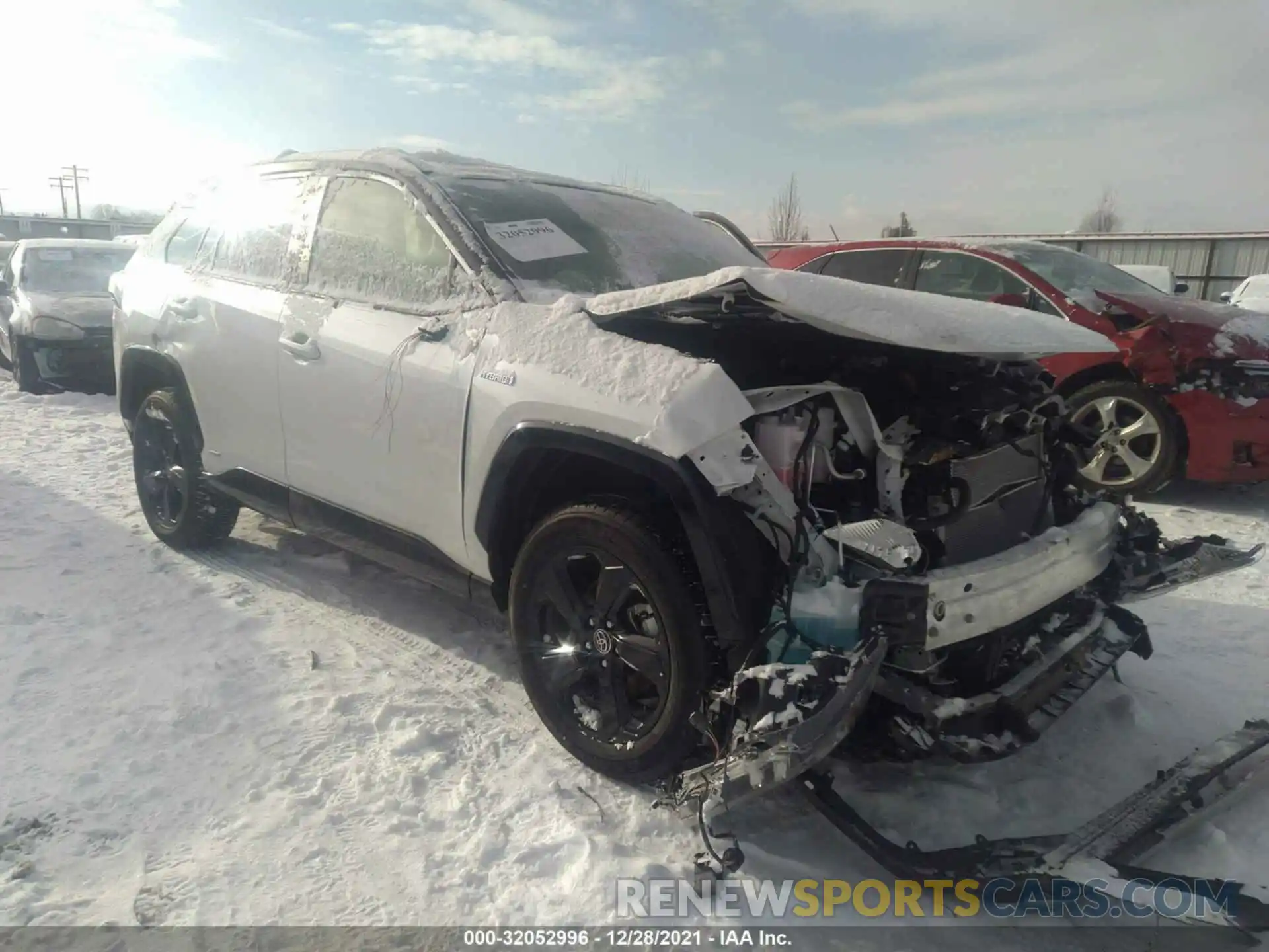 1 Photograph of a damaged car JTME6RFV7MD515975 TOYOTA RAV4 2021