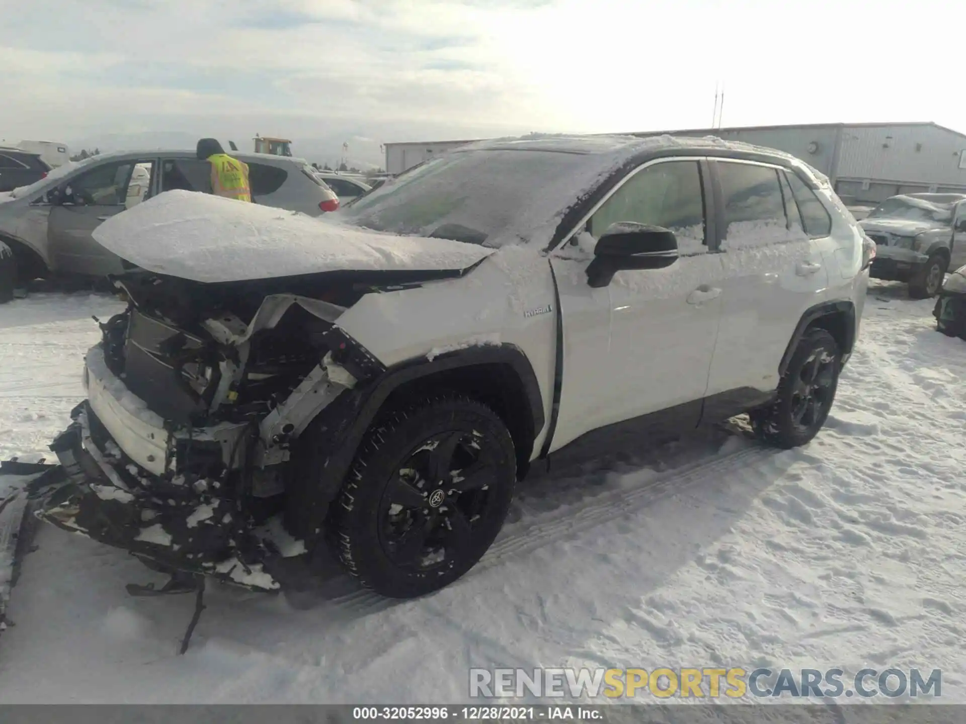 2 Photograph of a damaged car JTME6RFV7MD515975 TOYOTA RAV4 2021