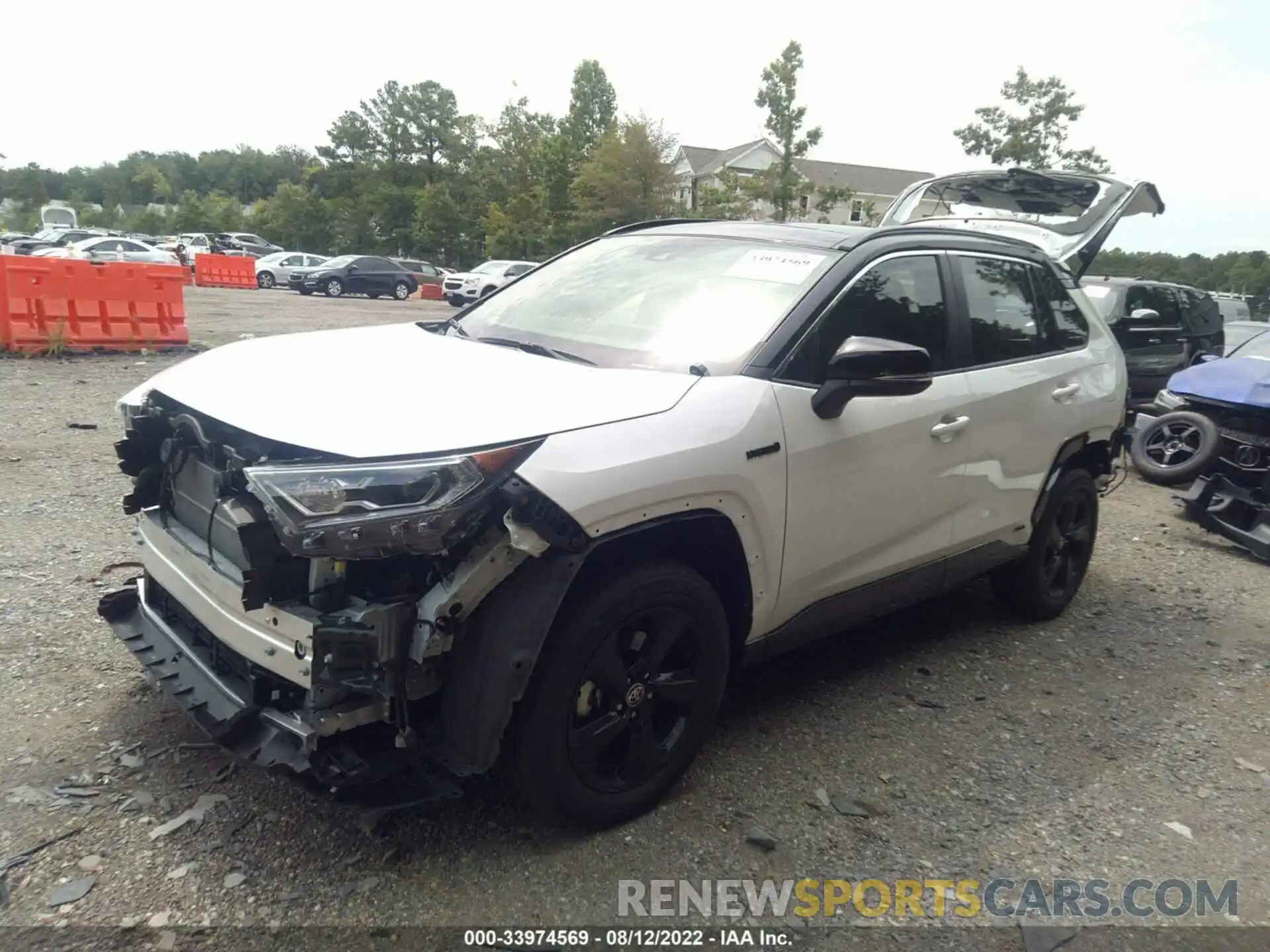 2 Photograph of a damaged car JTME6RFV7MD516365 TOYOTA RAV4 2021