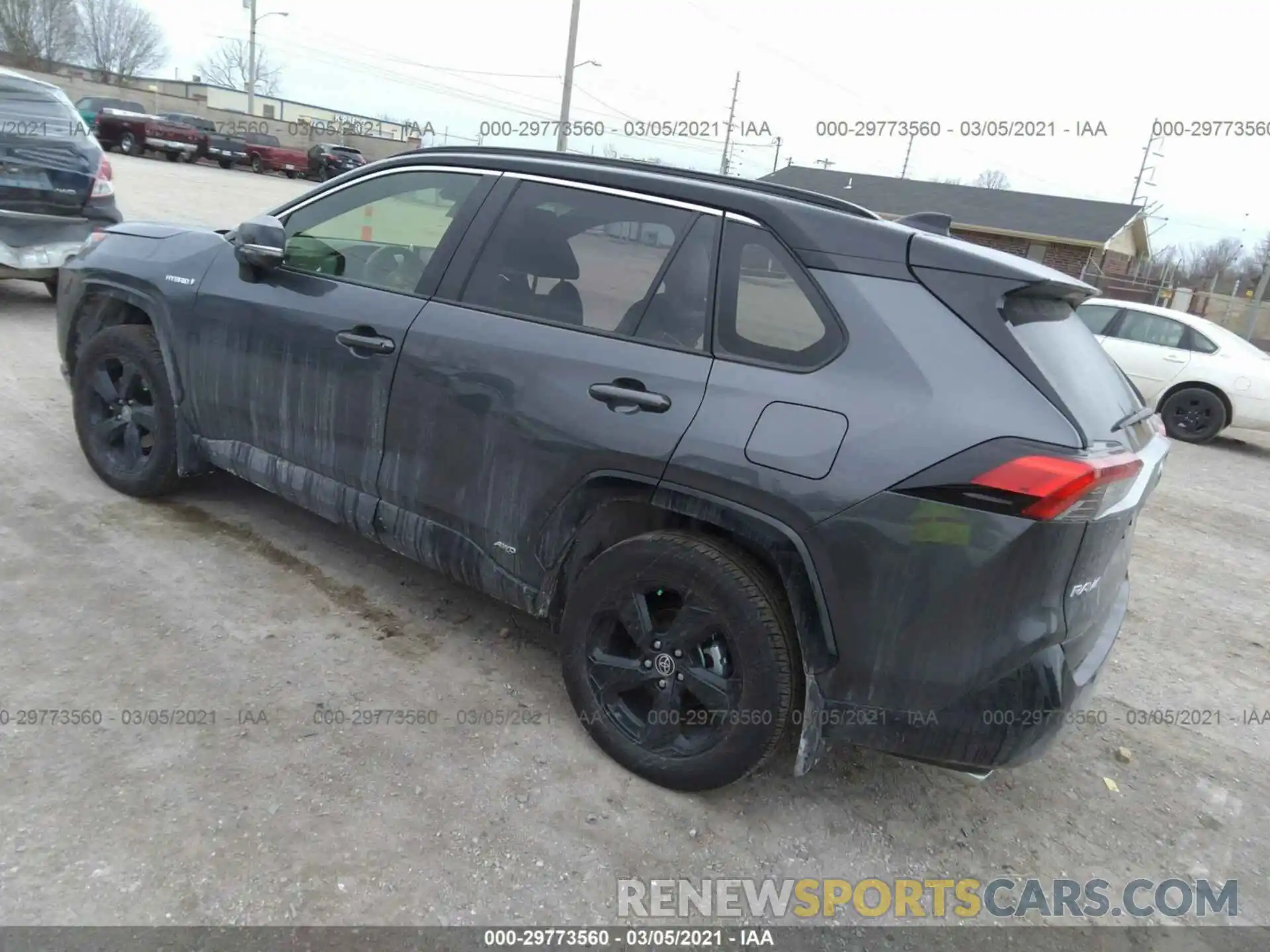 3 Photograph of a damaged car JTME6RFV8MD504113 TOYOTA RAV4 2021