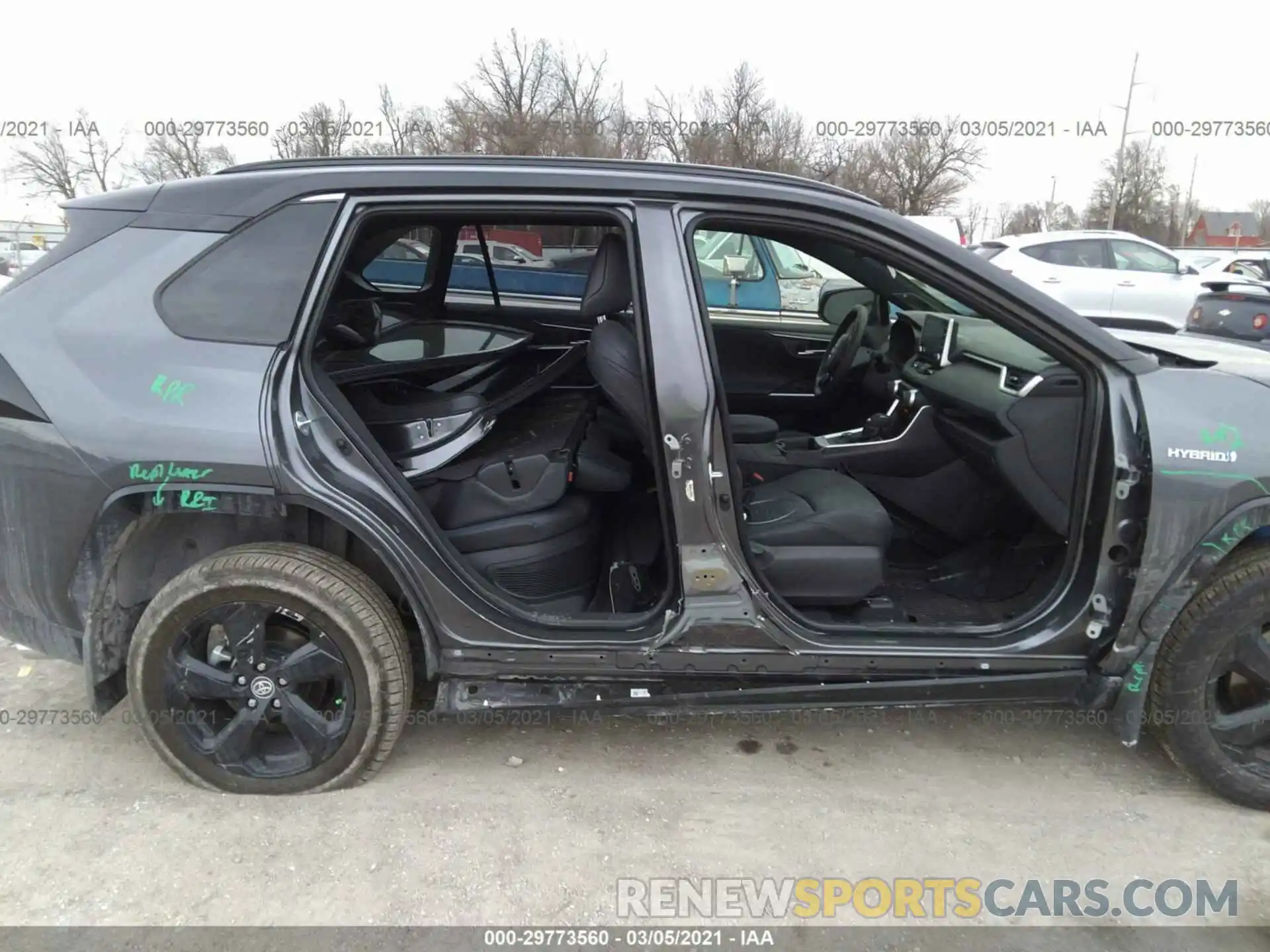 6 Photograph of a damaged car JTME6RFV8MD504113 TOYOTA RAV4 2021