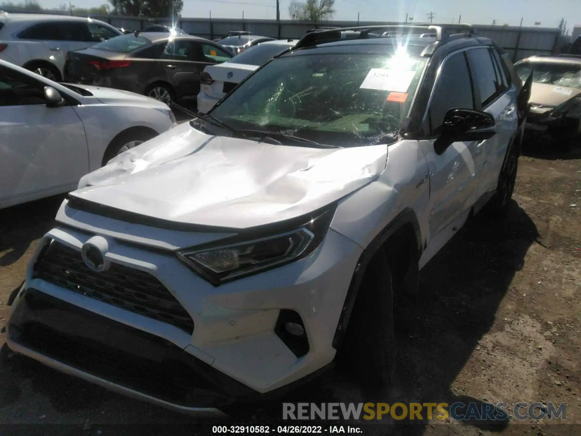 2 Photograph of a damaged car JTME6RFV8MD511269 TOYOTA RAV4 2021