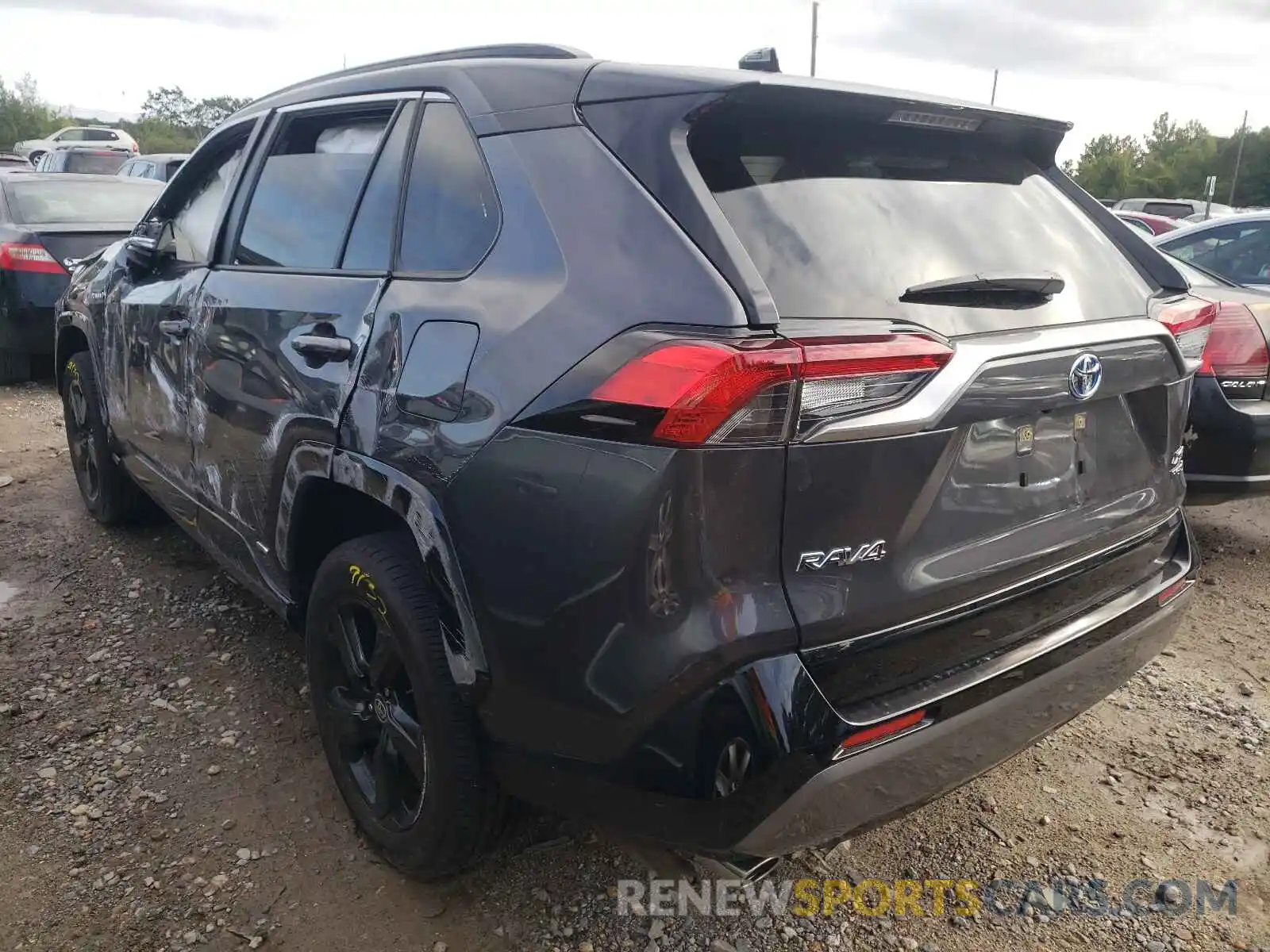 3 Photograph of a damaged car JTME6RFV8MJ004017 TOYOTA RAV4 2021