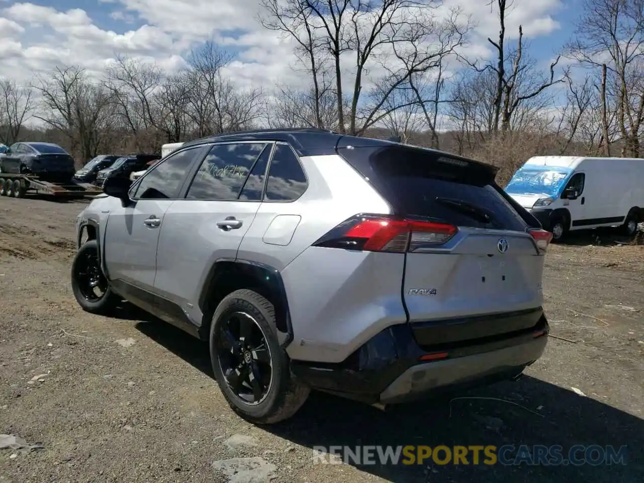 3 Photograph of a damaged car JTME6RFV8MJ009119 TOYOTA RAV4 2021