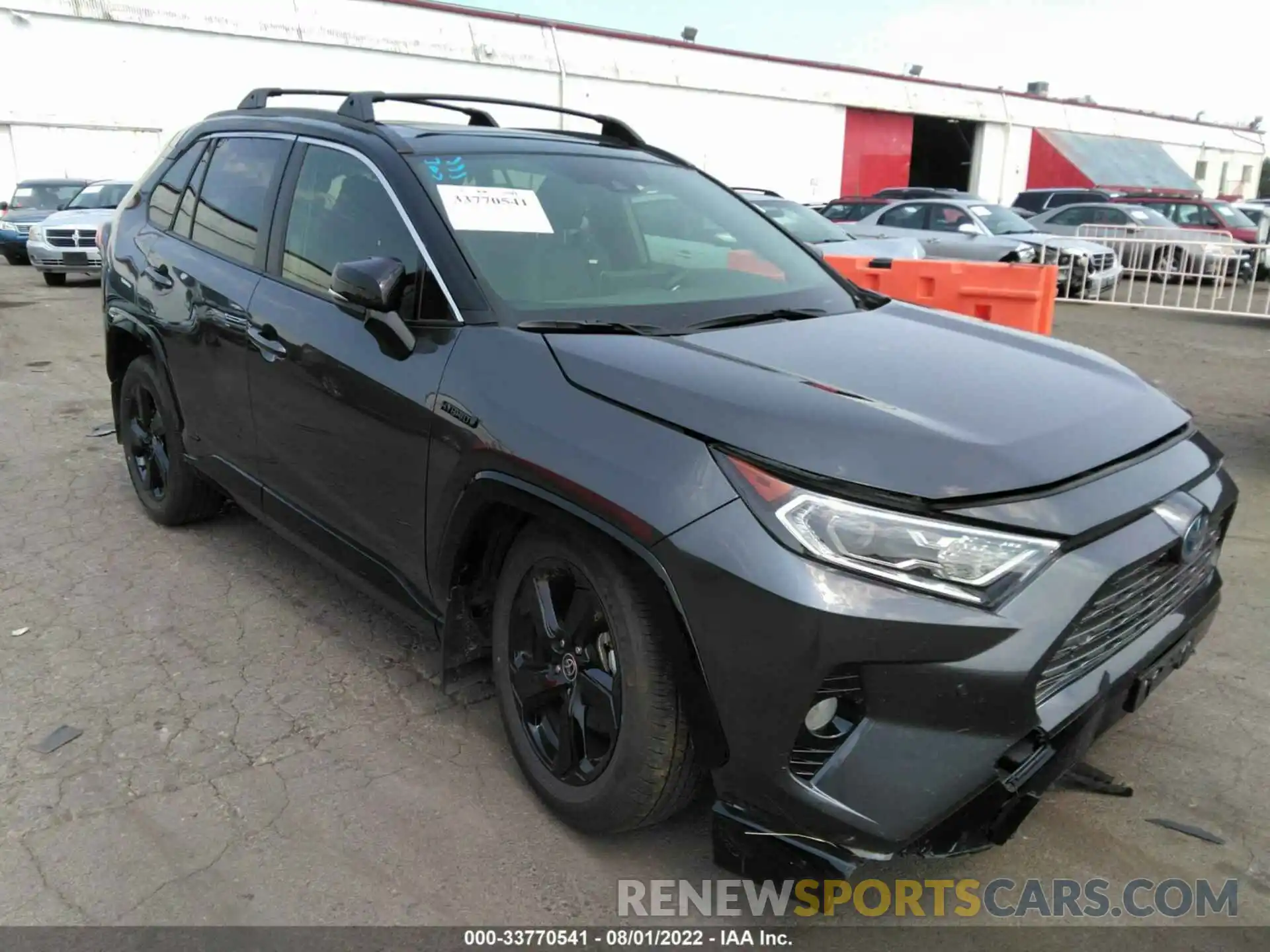 1 Photograph of a damaged car JTME6RFV8MJ009430 TOYOTA RAV4 2021