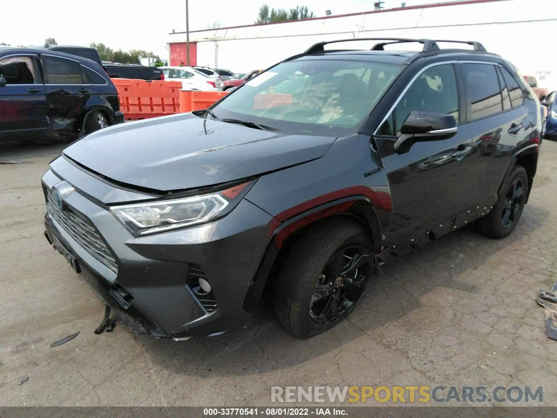 2 Photograph of a damaged car JTME6RFV8MJ009430 TOYOTA RAV4 2021