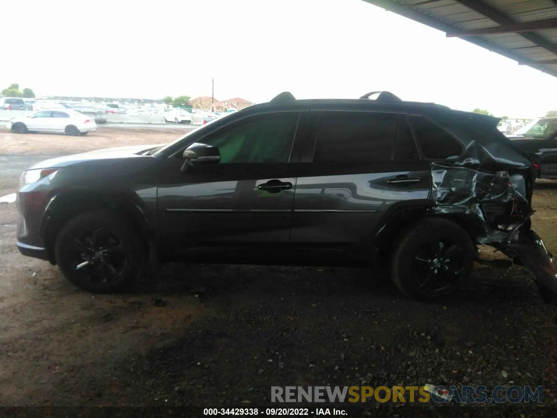 6 Photograph of a damaged car JTME6RFV8MJ012148 TOYOTA RAV4 2021