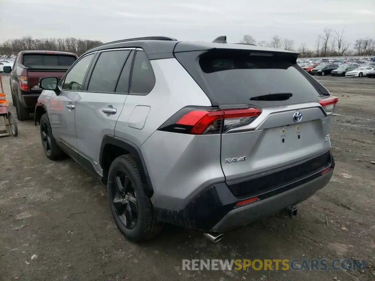 3 Photograph of a damaged car JTME6RFV8MJ012215 TOYOTA RAV4 2021