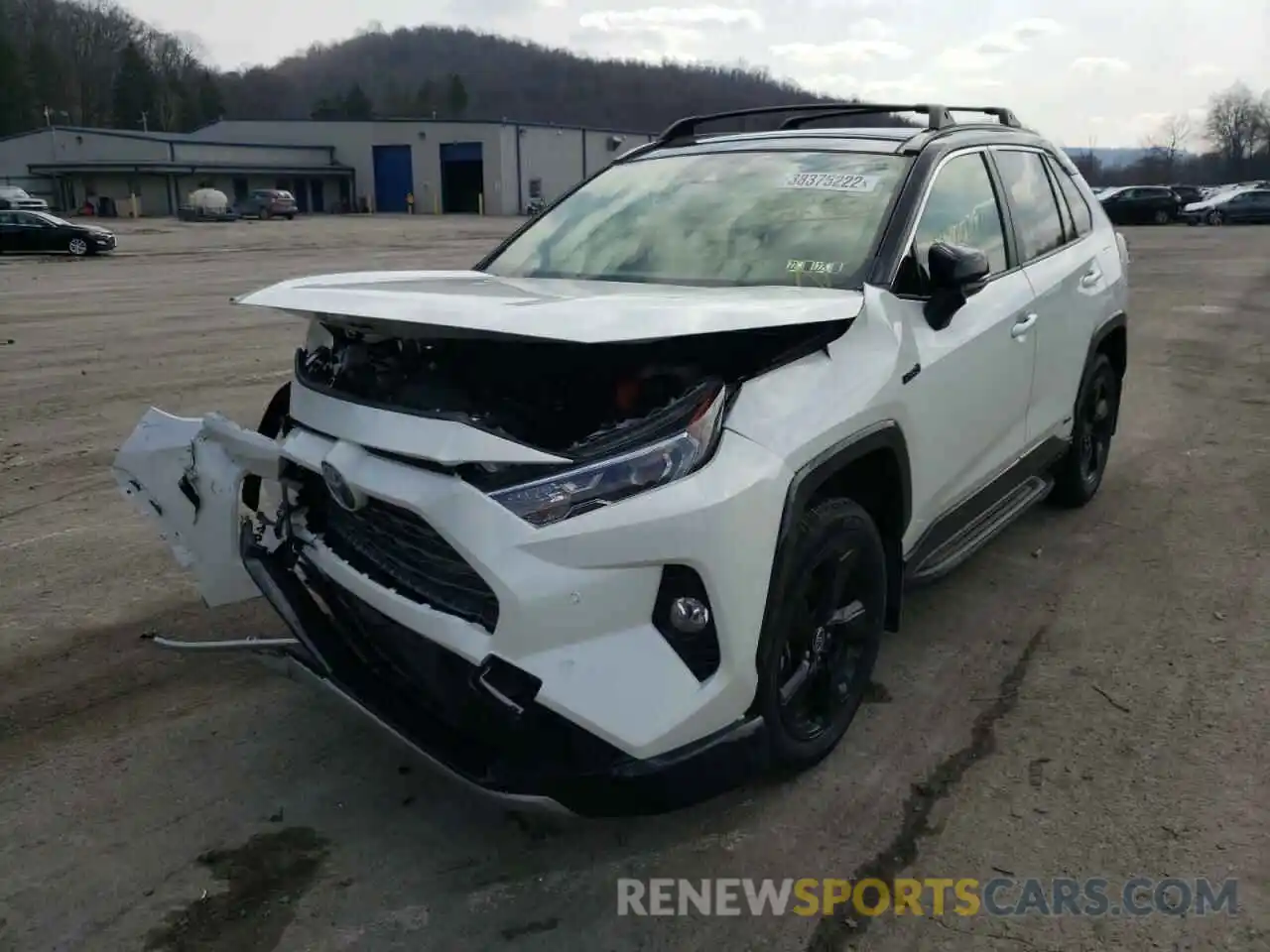 2 Photograph of a damaged car JTME6RFV9MJ011493 TOYOTA RAV4 2021