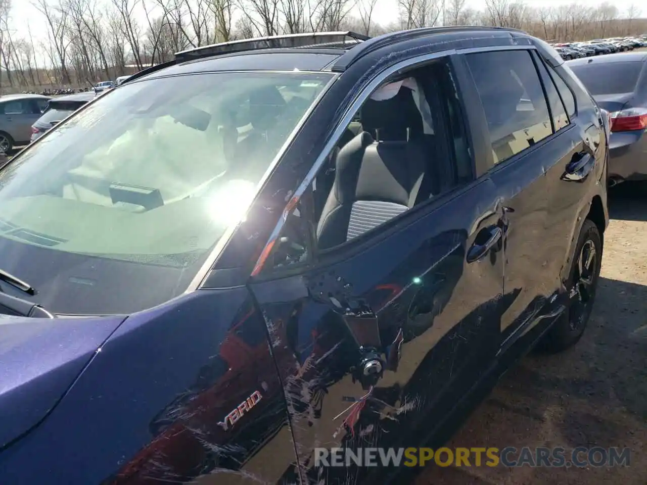 9 Photograph of a damaged car JTME6RFVXMD511631 TOYOTA RAV4 2021