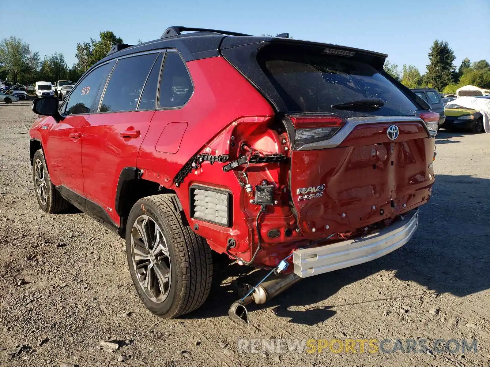 3 Photograph of a damaged car JTMEB3FV0MD018713 TOYOTA RAV4 2021