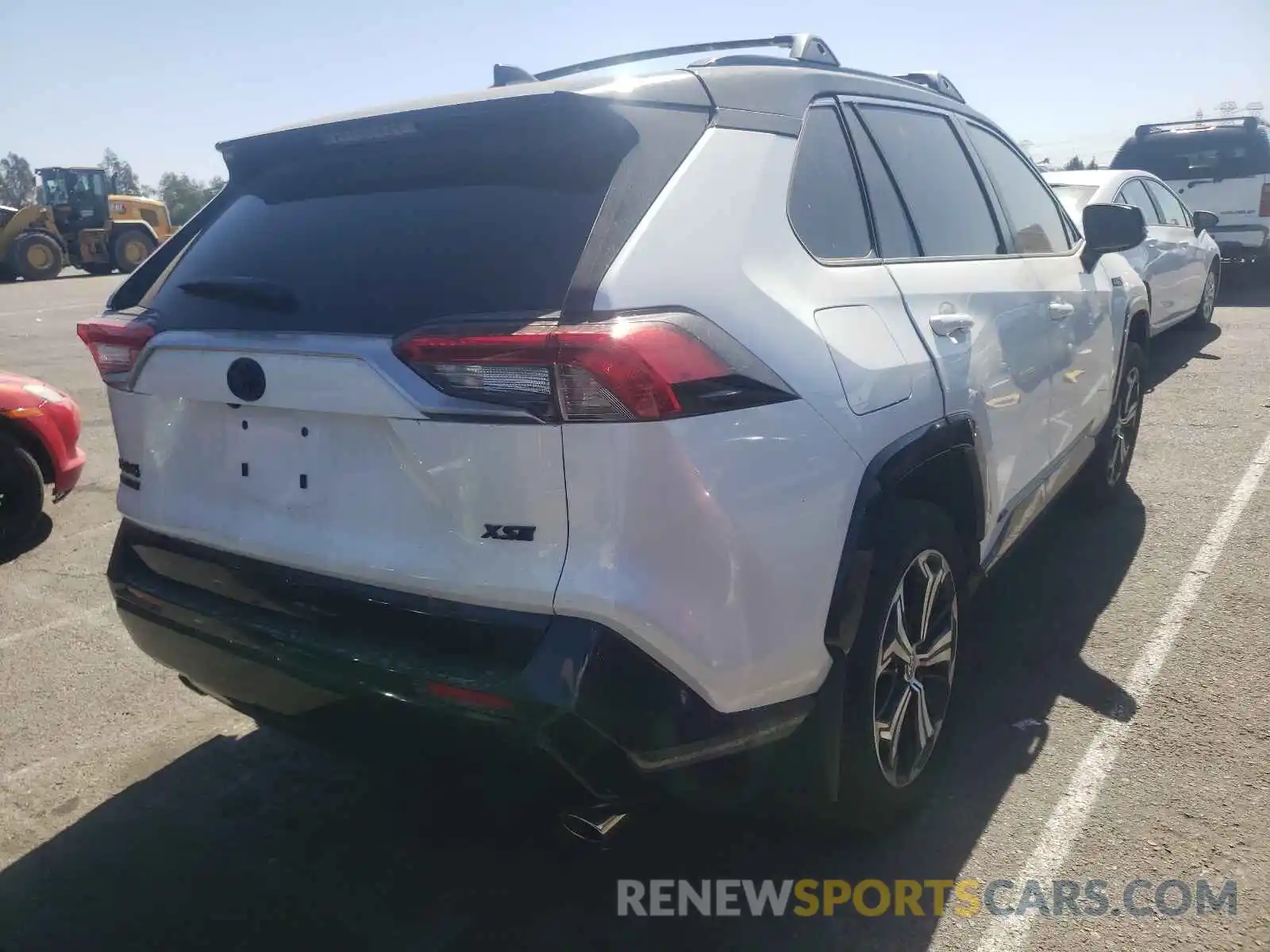 4 Photograph of a damaged car JTMEB3FV0MD051033 TOYOTA RAV4 2021