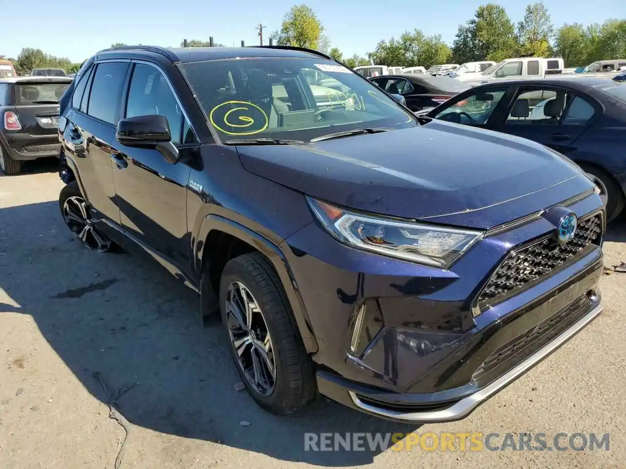 1 Photograph of a damaged car JTMEB3FV1MD028747 TOYOTA RAV4 2021