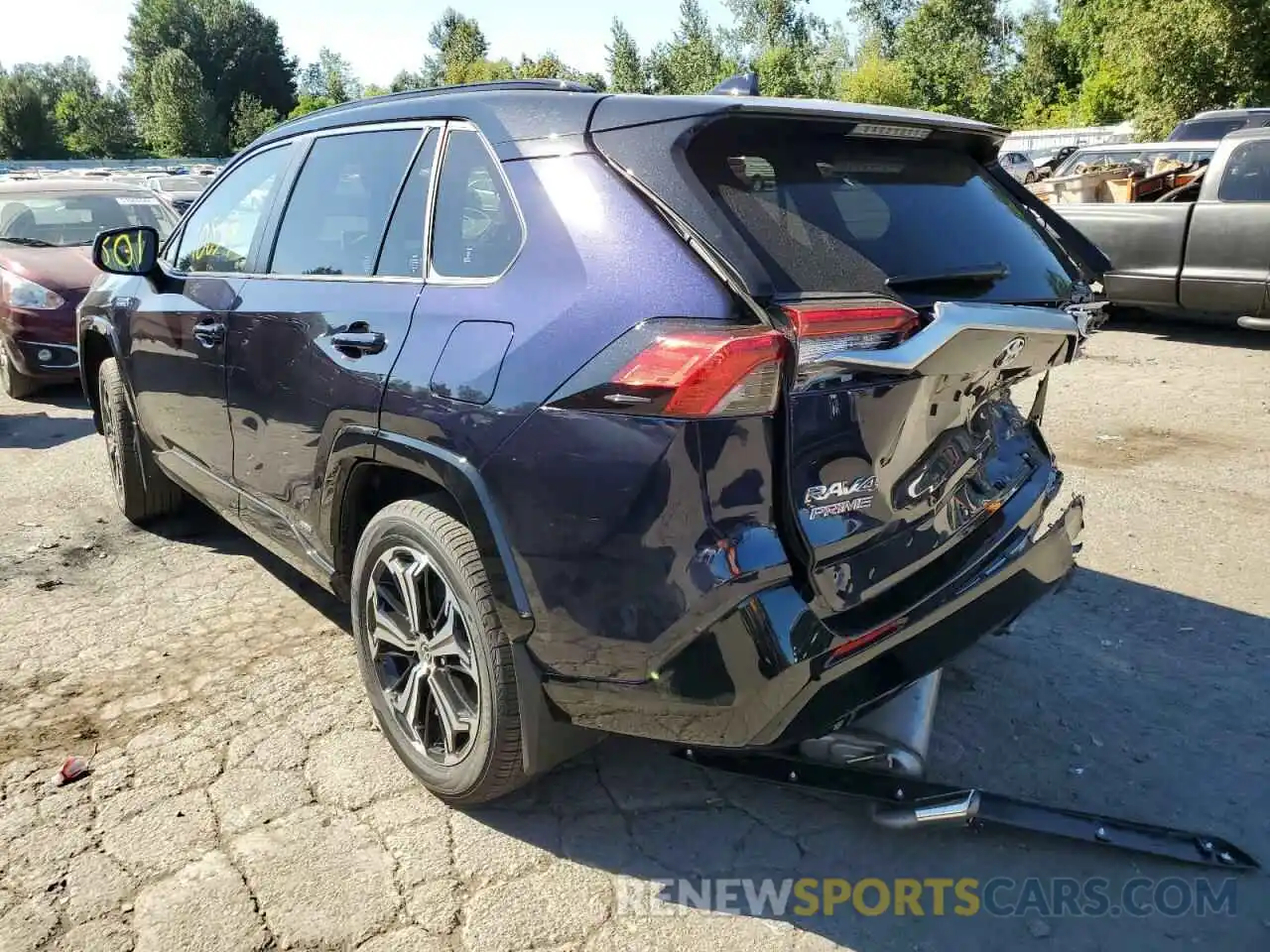 3 Photograph of a damaged car JTMEB3FV1MD028747 TOYOTA RAV4 2021