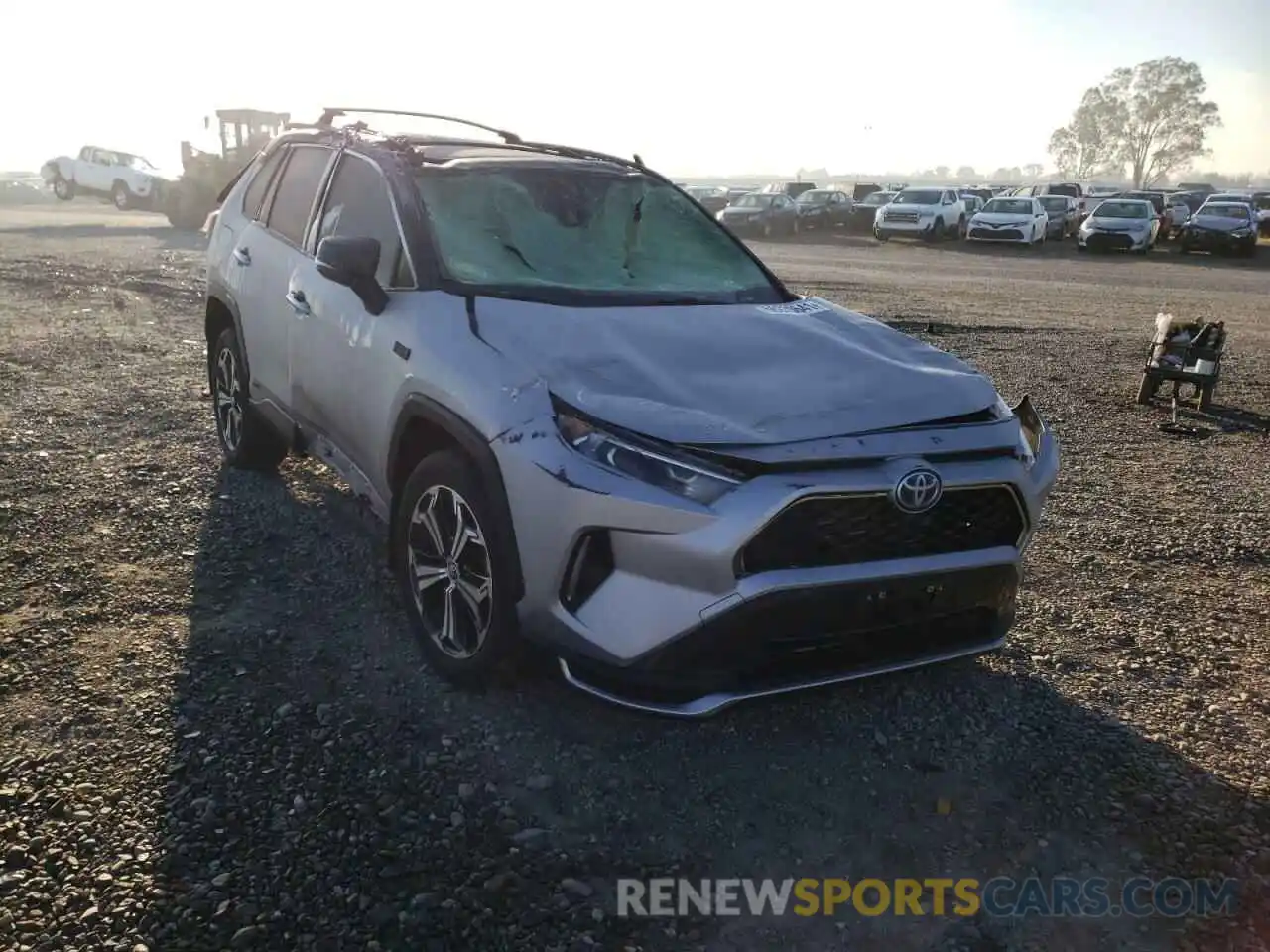 1 Photograph of a damaged car JTMEB3FV3MD061717 TOYOTA RAV4 2021