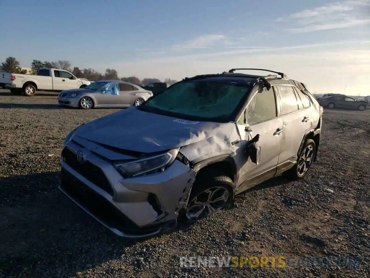 2 Photograph of a damaged car JTMEB3FV3MD061717 TOYOTA RAV4 2021