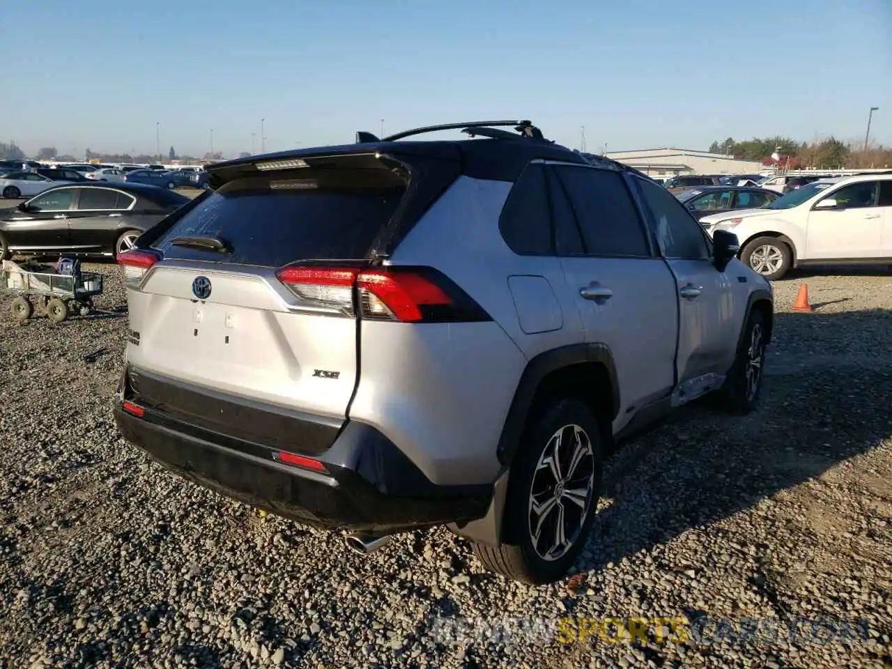 4 Photograph of a damaged car JTMEB3FV3MD061717 TOYOTA RAV4 2021