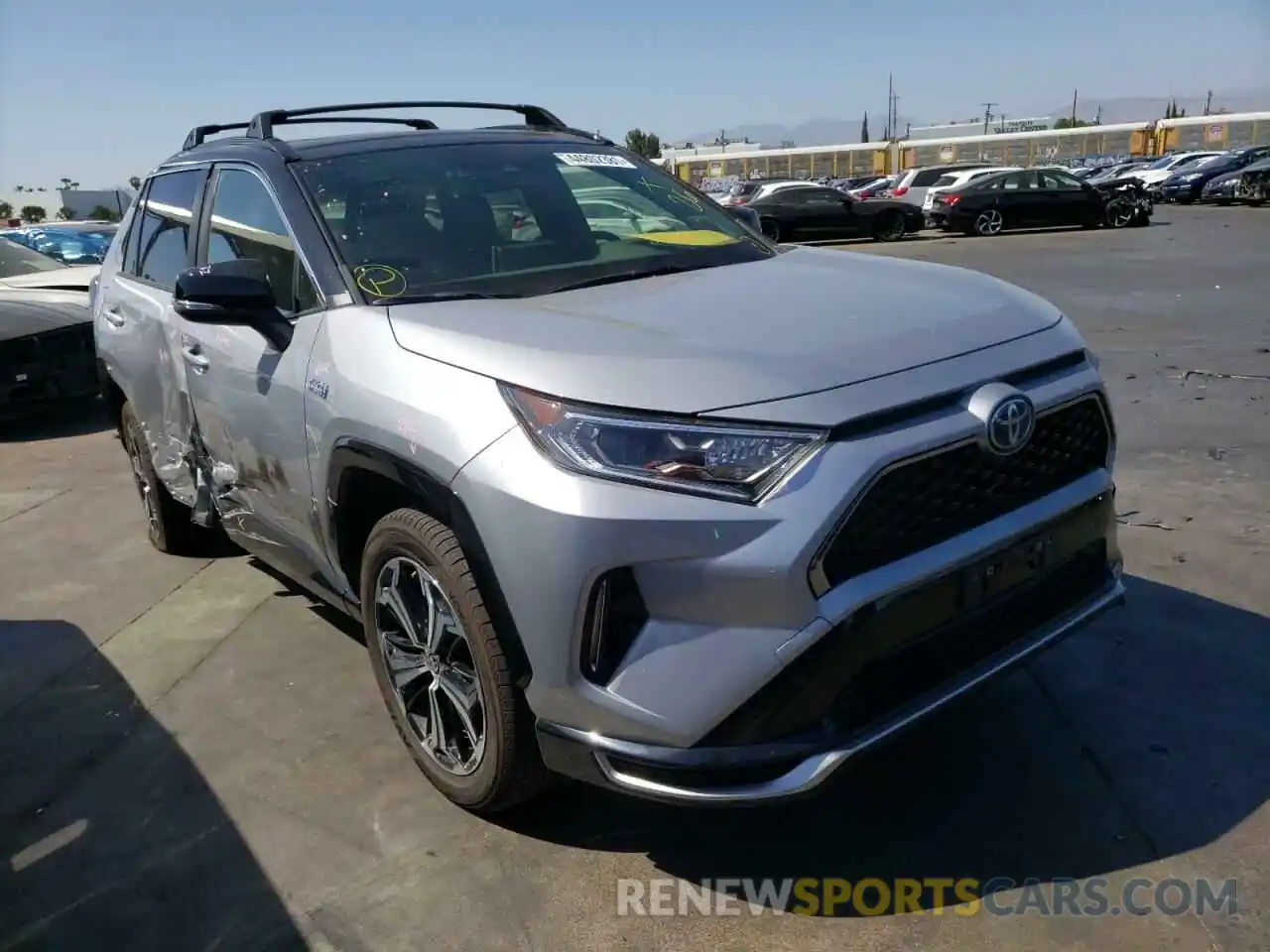 1 Photograph of a damaged car JTMEB3FV5MD011238 TOYOTA RAV4 2021