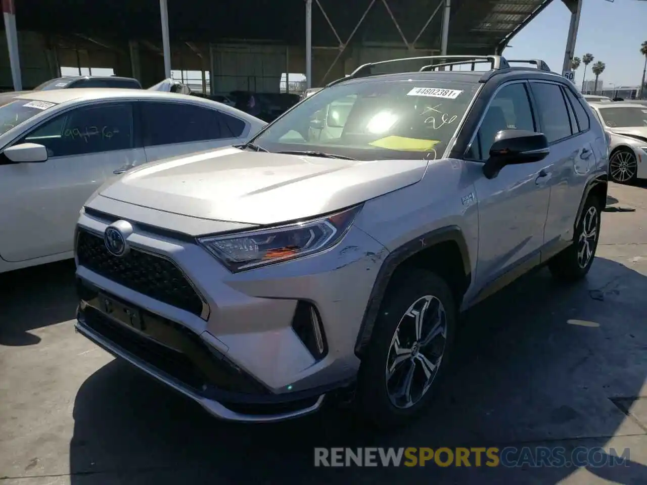 2 Photograph of a damaged car JTMEB3FV5MD011238 TOYOTA RAV4 2021