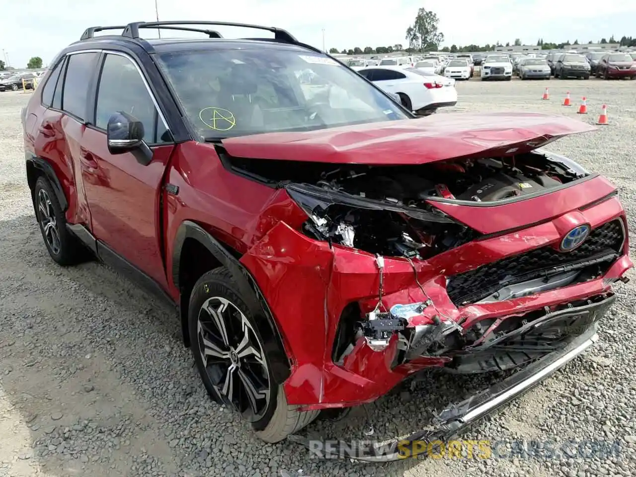 9 Photograph of a damaged car JTMEB3FV5MD031845 TOYOTA RAV4 2021