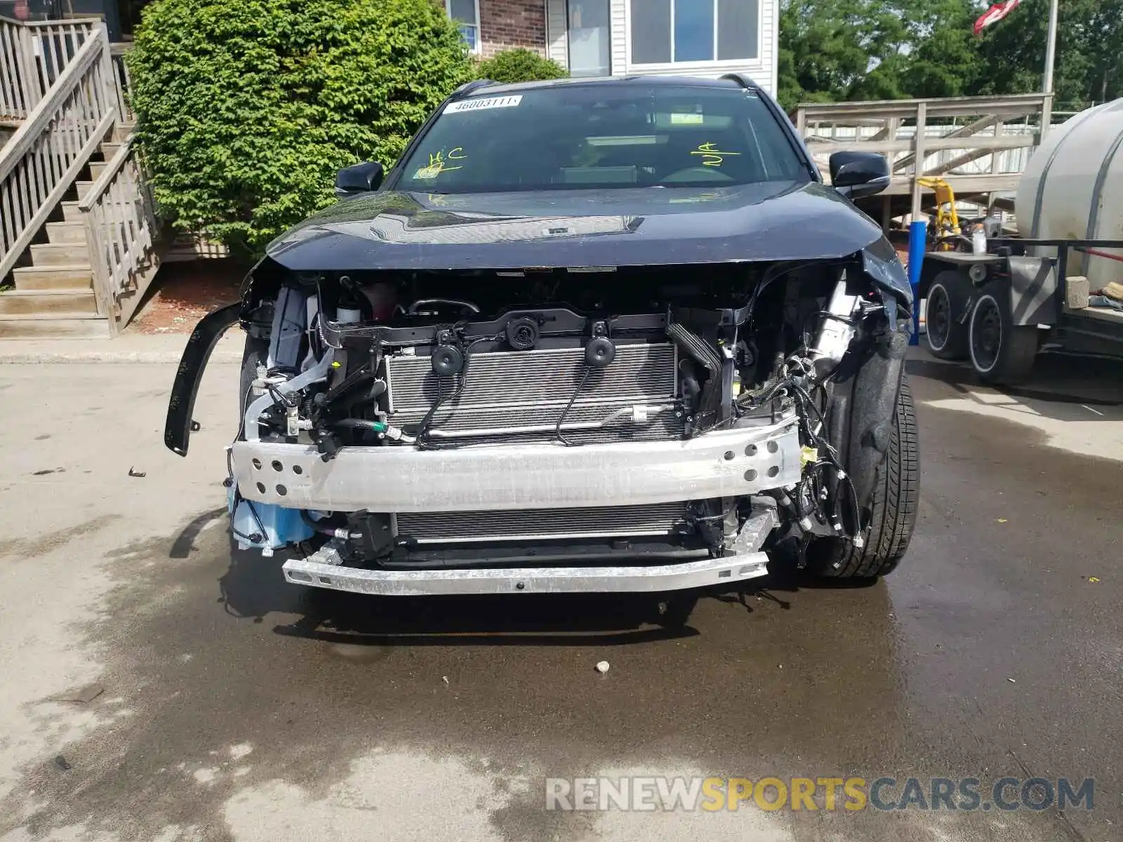 9 Photograph of a damaged car JTMEB3FVXMD013468 TOYOTA RAV4 2021