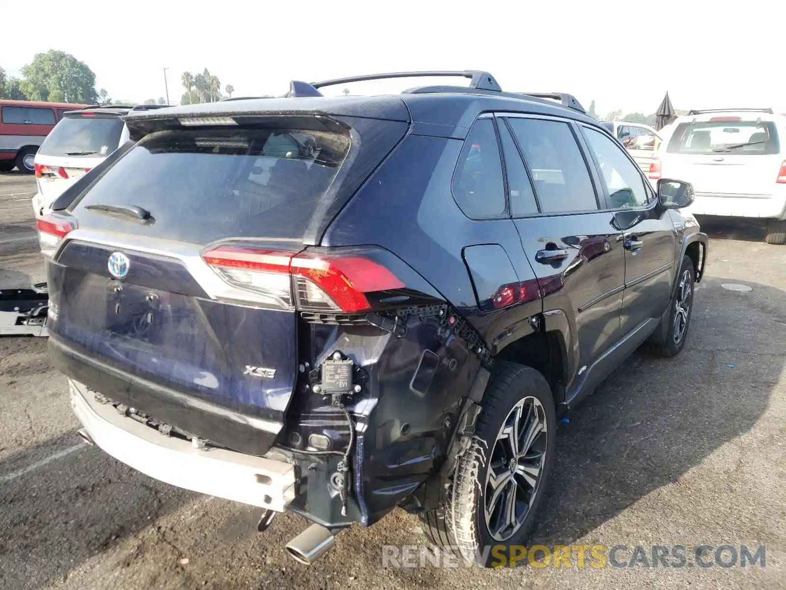 4 Photograph of a damaged car JTMEB3FVXMD031498 TOYOTA RAV4 2021