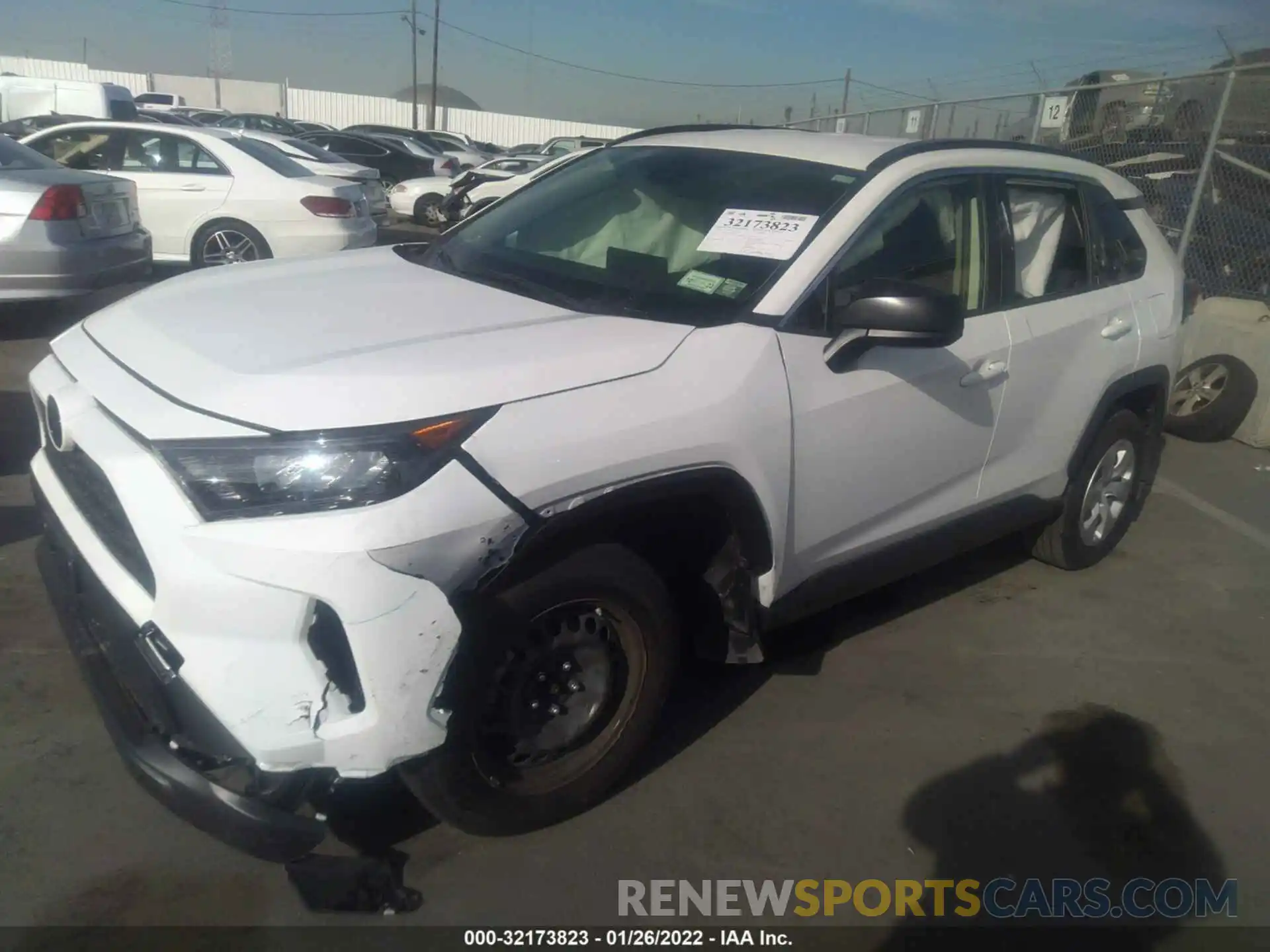 2 Photograph of a damaged car JTMF1RFV5MD069215 TOYOTA RAV4 2021