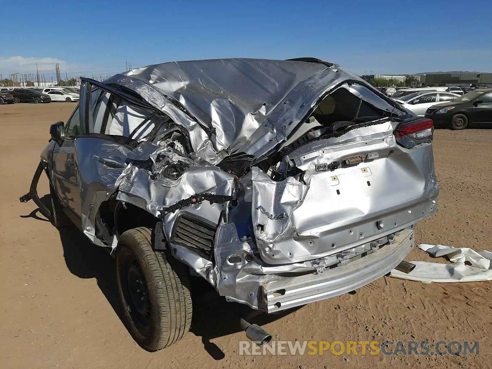 3 Photograph of a damaged car JTMF1RFV7MD069023 TOYOTA RAV4 2021