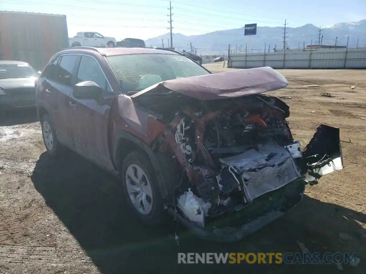 1 Photograph of a damaged car JTMF1RFV7MD072486 TOYOTA RAV4 2021