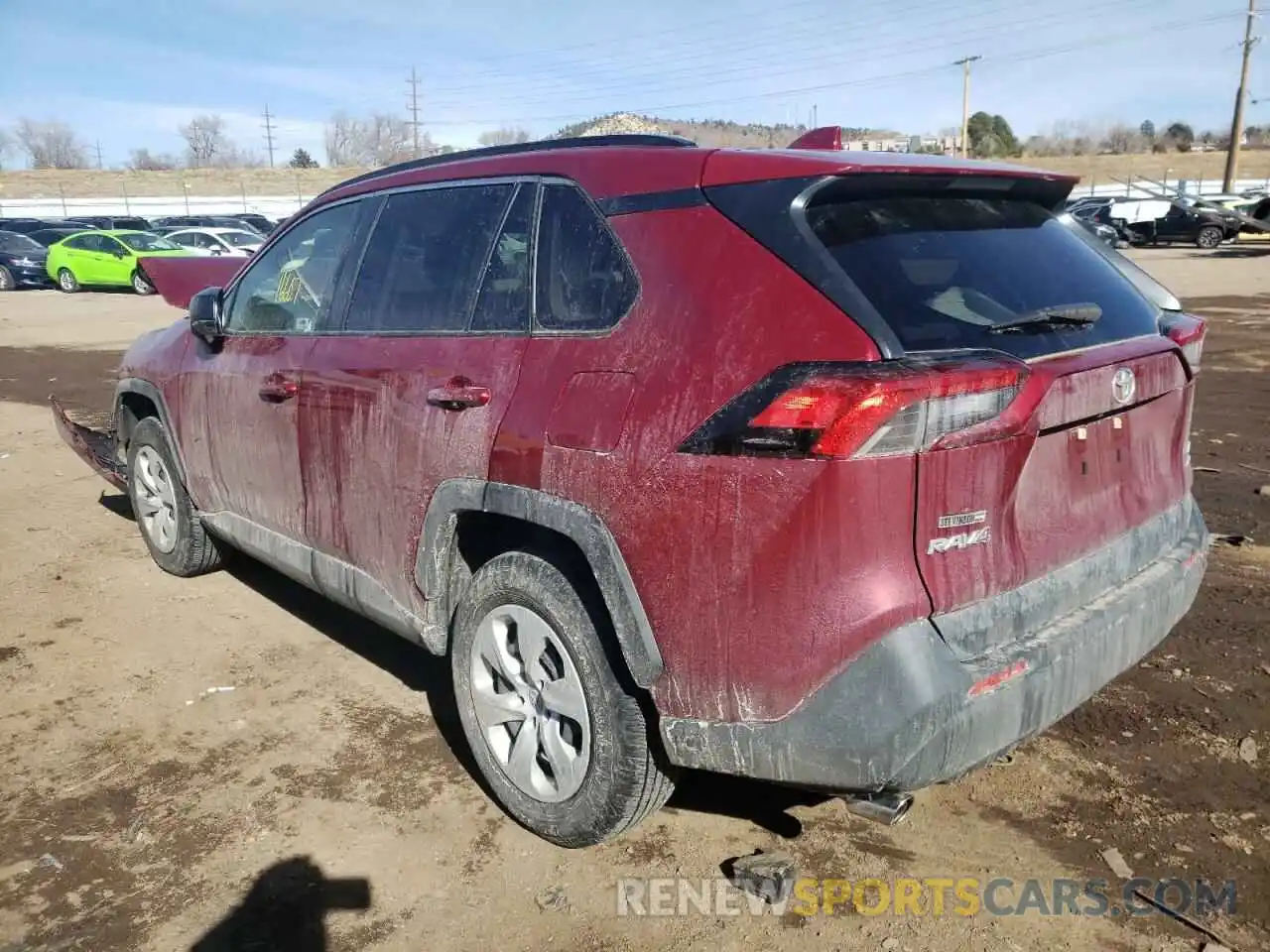 3 Photograph of a damaged car JTMF1RFV7MD072486 TOYOTA RAV4 2021