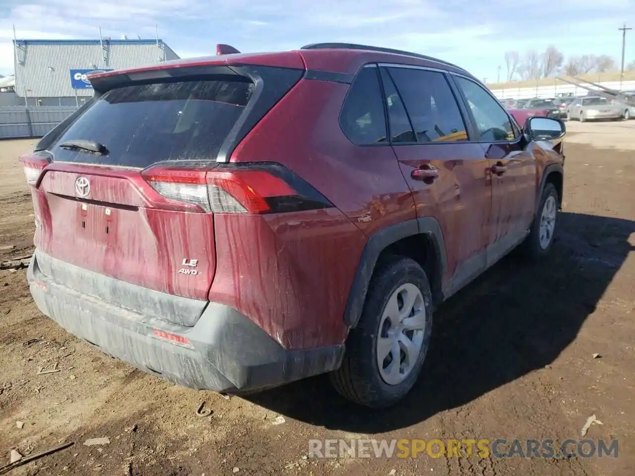 4 Photograph of a damaged car JTMF1RFV7MD072486 TOYOTA RAV4 2021