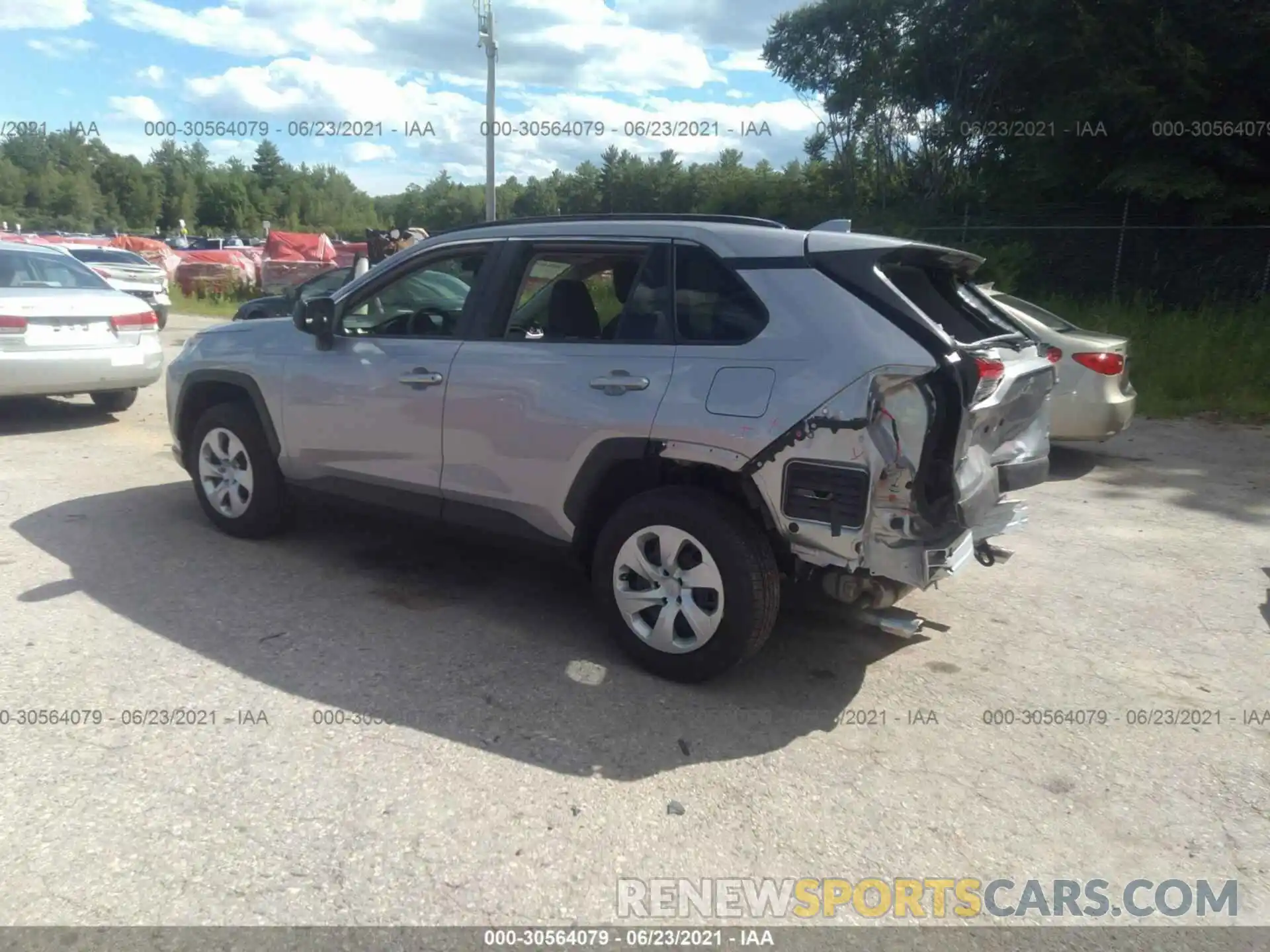 3 Photograph of a damaged car JTMF1RFV7MD078658 TOYOTA RAV4 2021