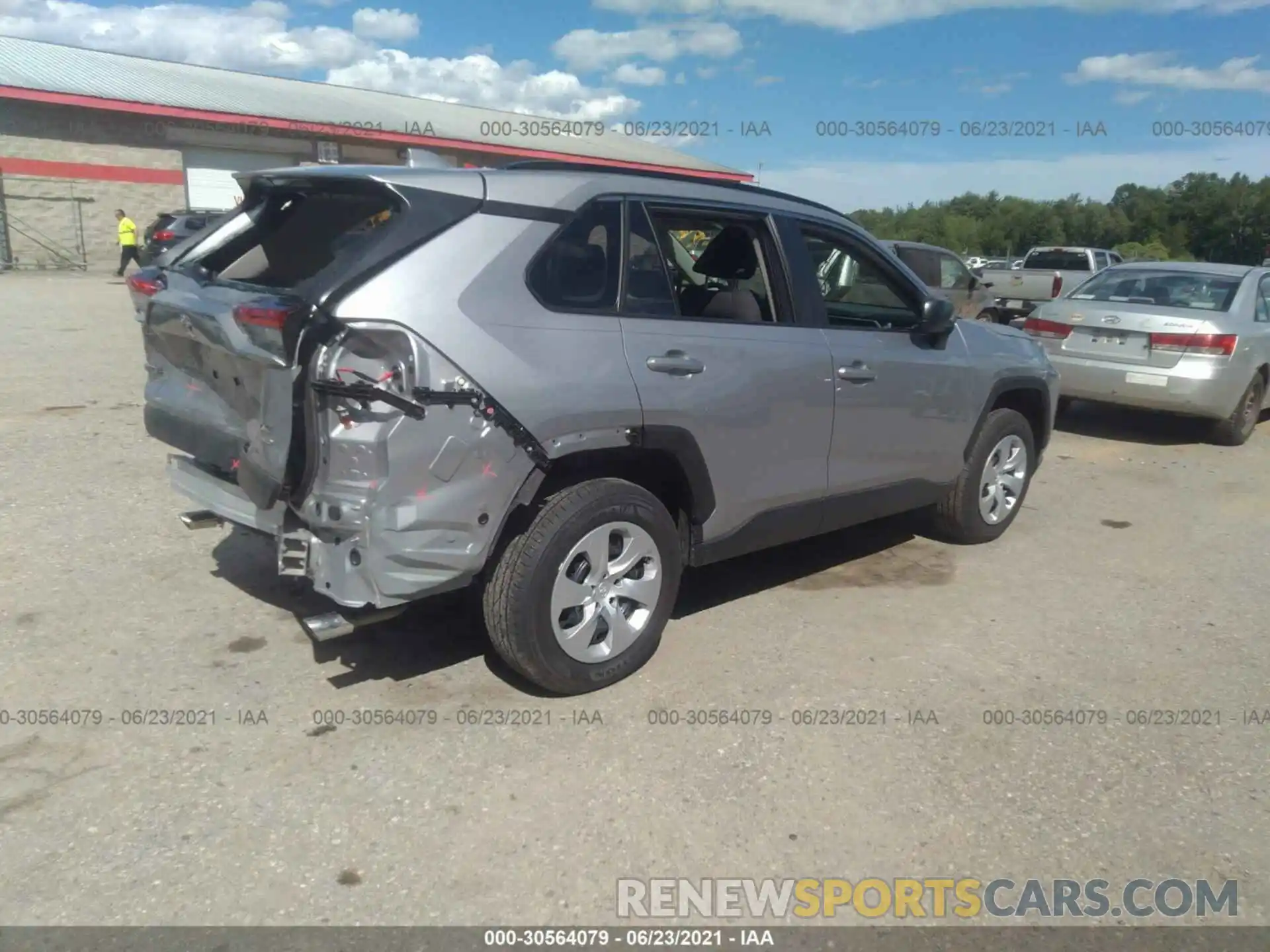 4 Photograph of a damaged car JTMF1RFV7MD078658 TOYOTA RAV4 2021