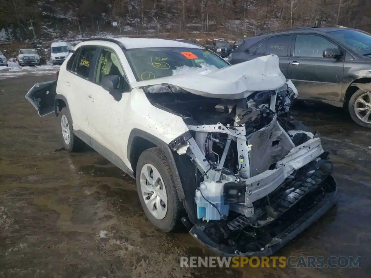 1 Photograph of a damaged car JTMF1RFV9MD069640 TOYOTA RAV4 2021