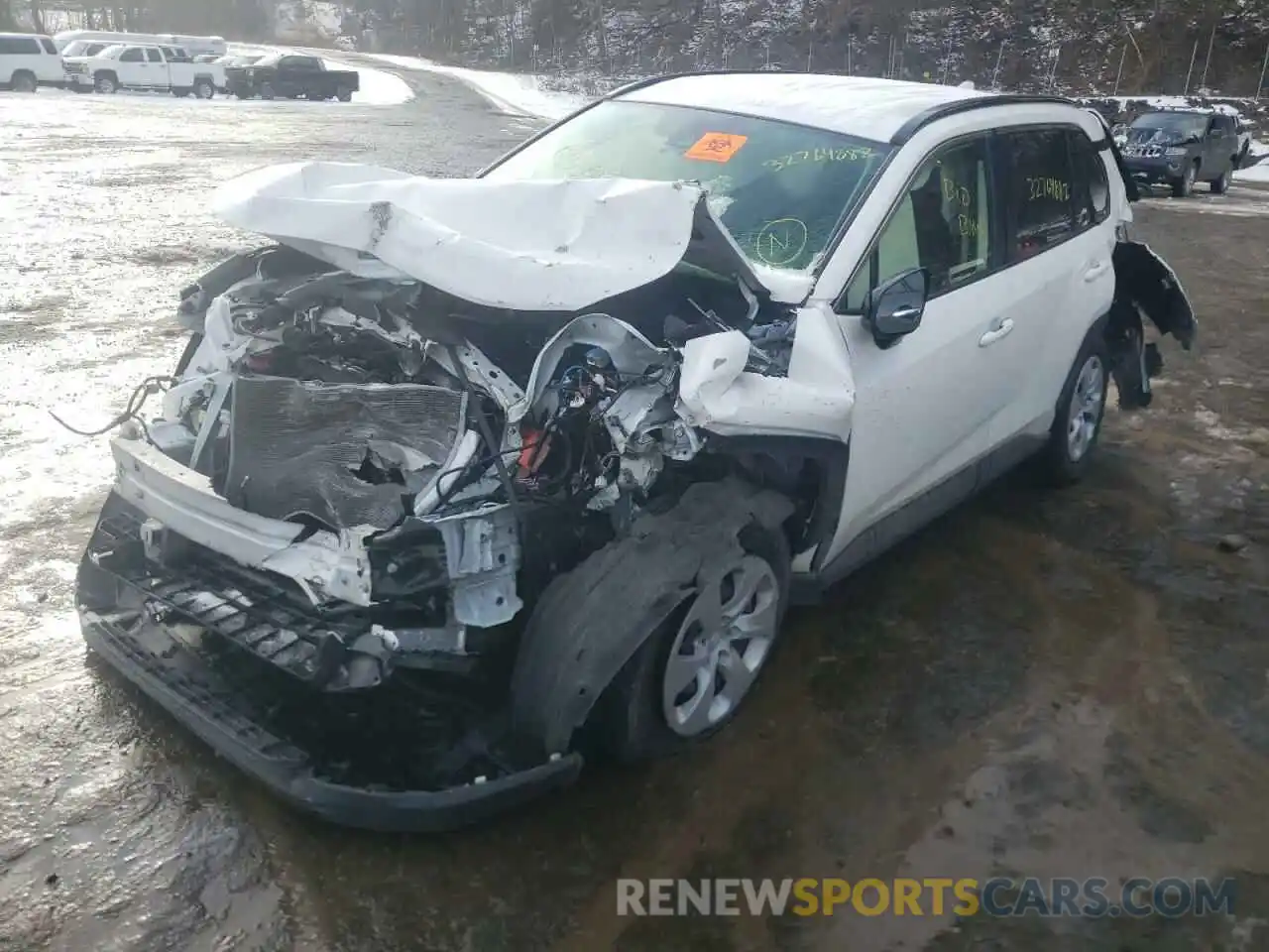 2 Photograph of a damaged car JTMF1RFV9MD069640 TOYOTA RAV4 2021