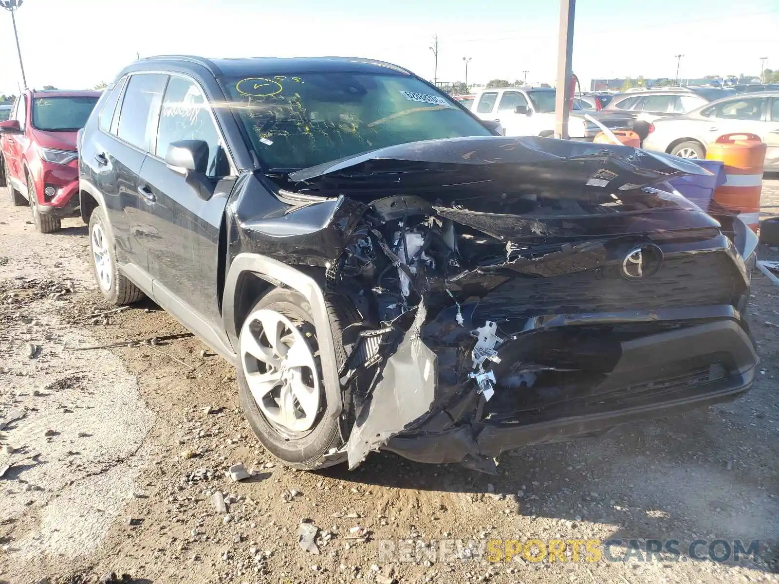 1 Photograph of a damaged car JTMF1RFV9MD072442 TOYOTA RAV4 2021