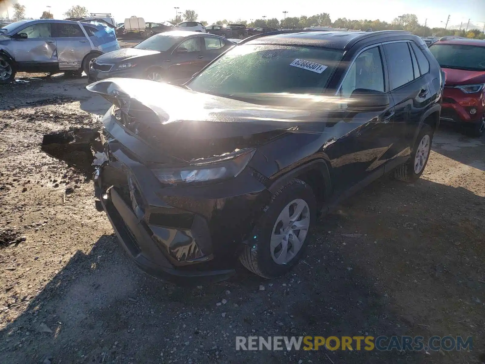 2 Photograph of a damaged car JTMF1RFV9MD072442 TOYOTA RAV4 2021