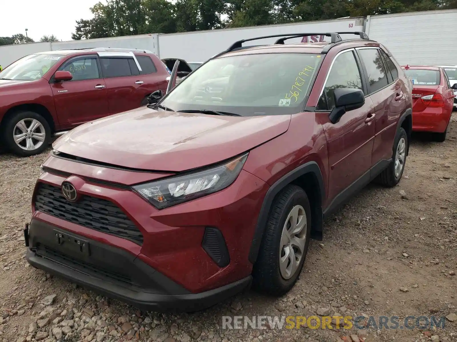 2 Photograph of a damaged car JTMF1RFV9MD078970 TOYOTA RAV4 2021