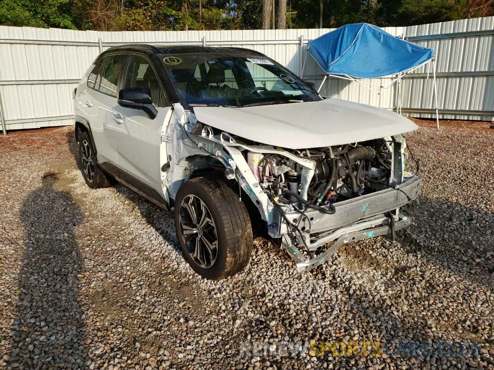 1 Photograph of a damaged car JTMFB3FV1MD010057 TOYOTA RAV4 2021