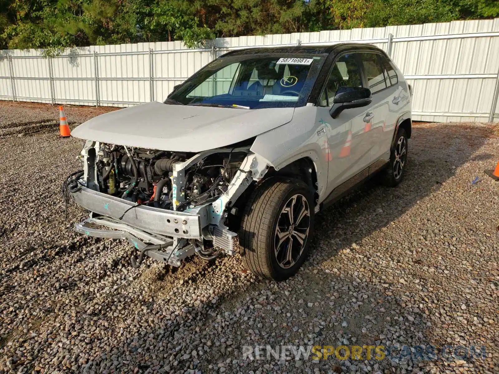 2 Photograph of a damaged car JTMFB3FV1MD010057 TOYOTA RAV4 2021