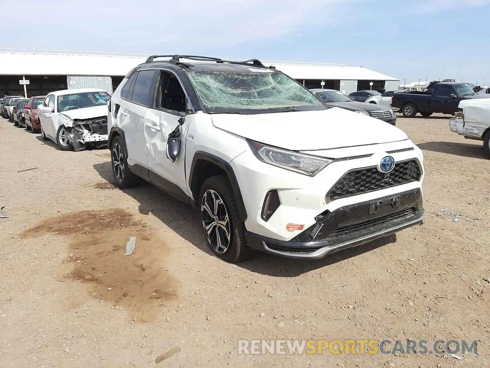 1 Photograph of a damaged car JTMFB3FV2MD007149 TOYOTA RAV4 2021