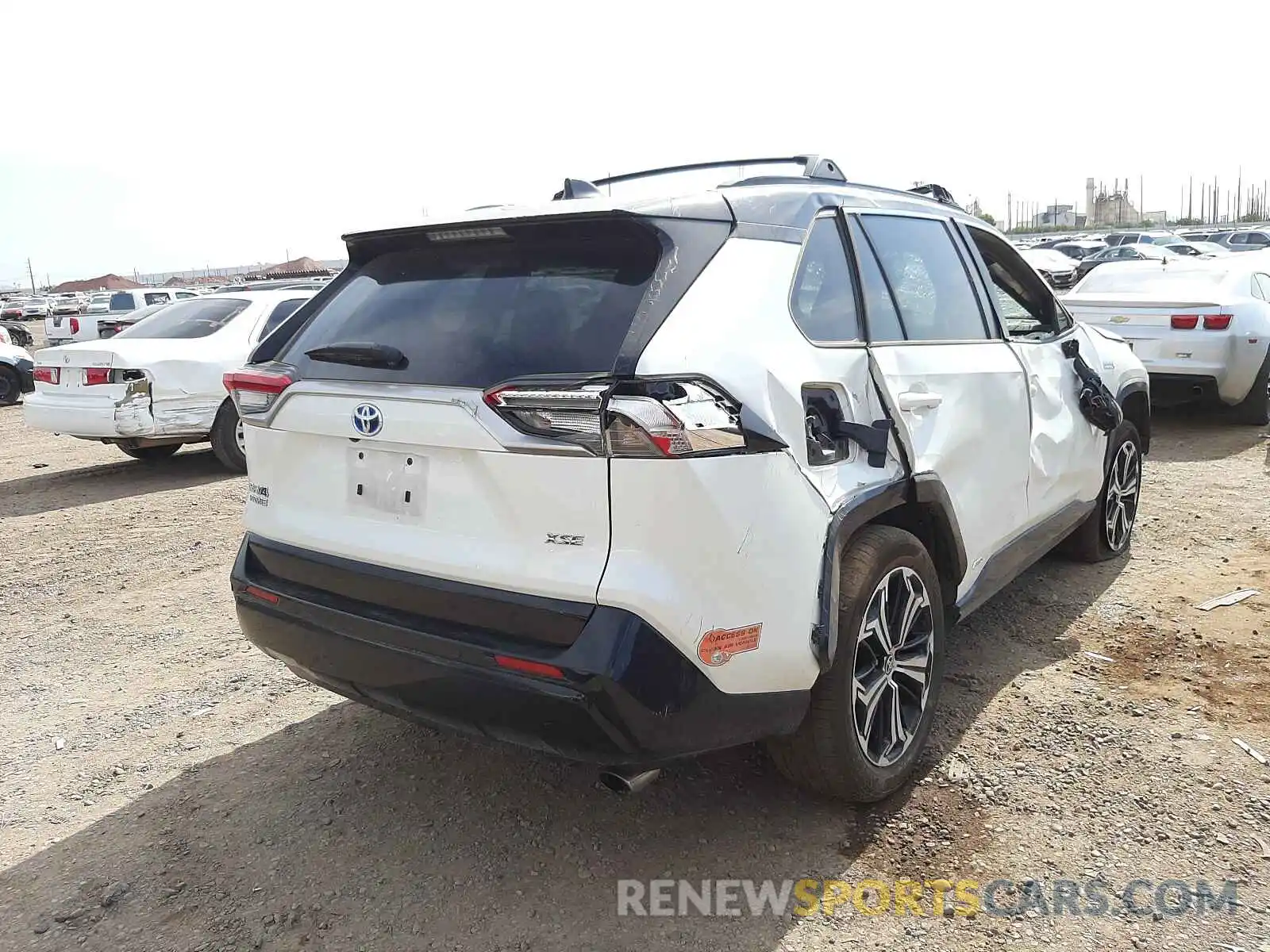 4 Photograph of a damaged car JTMFB3FV2MD007149 TOYOTA RAV4 2021