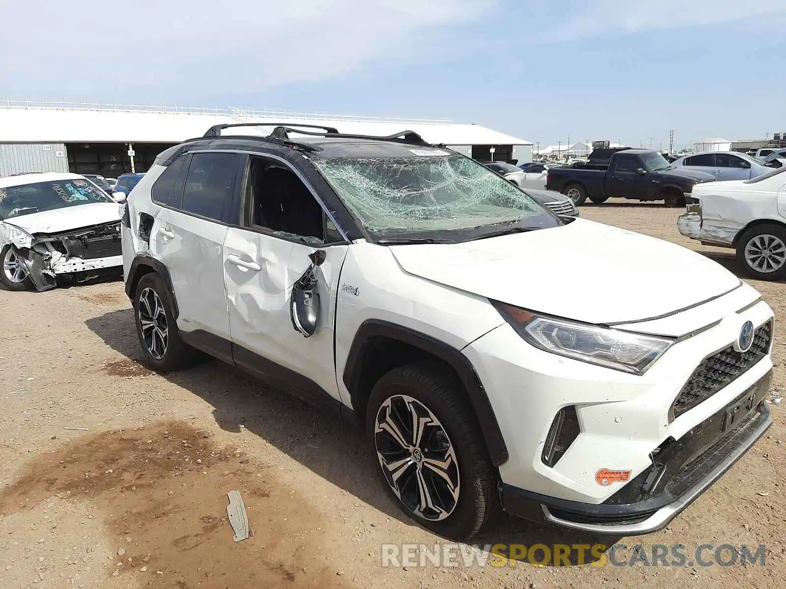 9 Фотография поврежденного автомобиля JTMFB3FV2MD007149 TOYOTA RAV4 2021