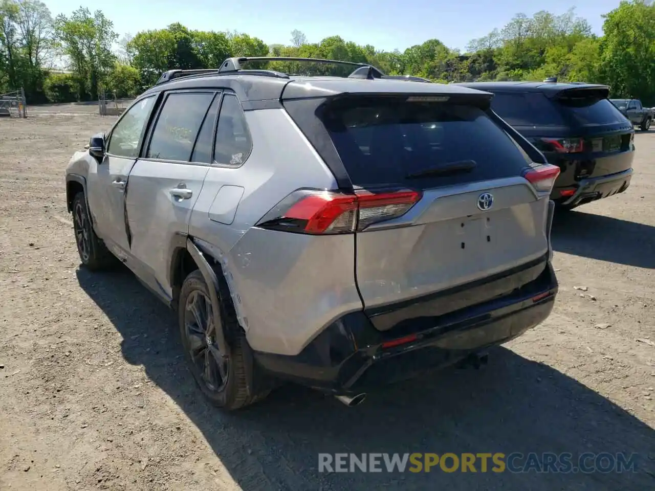 3 Photograph of a damaged car JTMFB3FV5MD008408 TOYOTA RAV4 2021