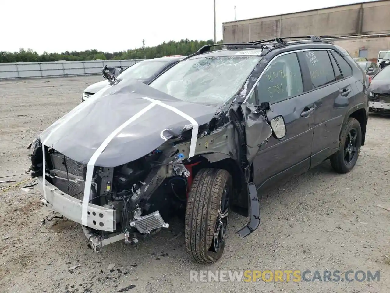 2 Photograph of a damaged car JTMFB3FV5MD068463 TOYOTA RAV4 2021