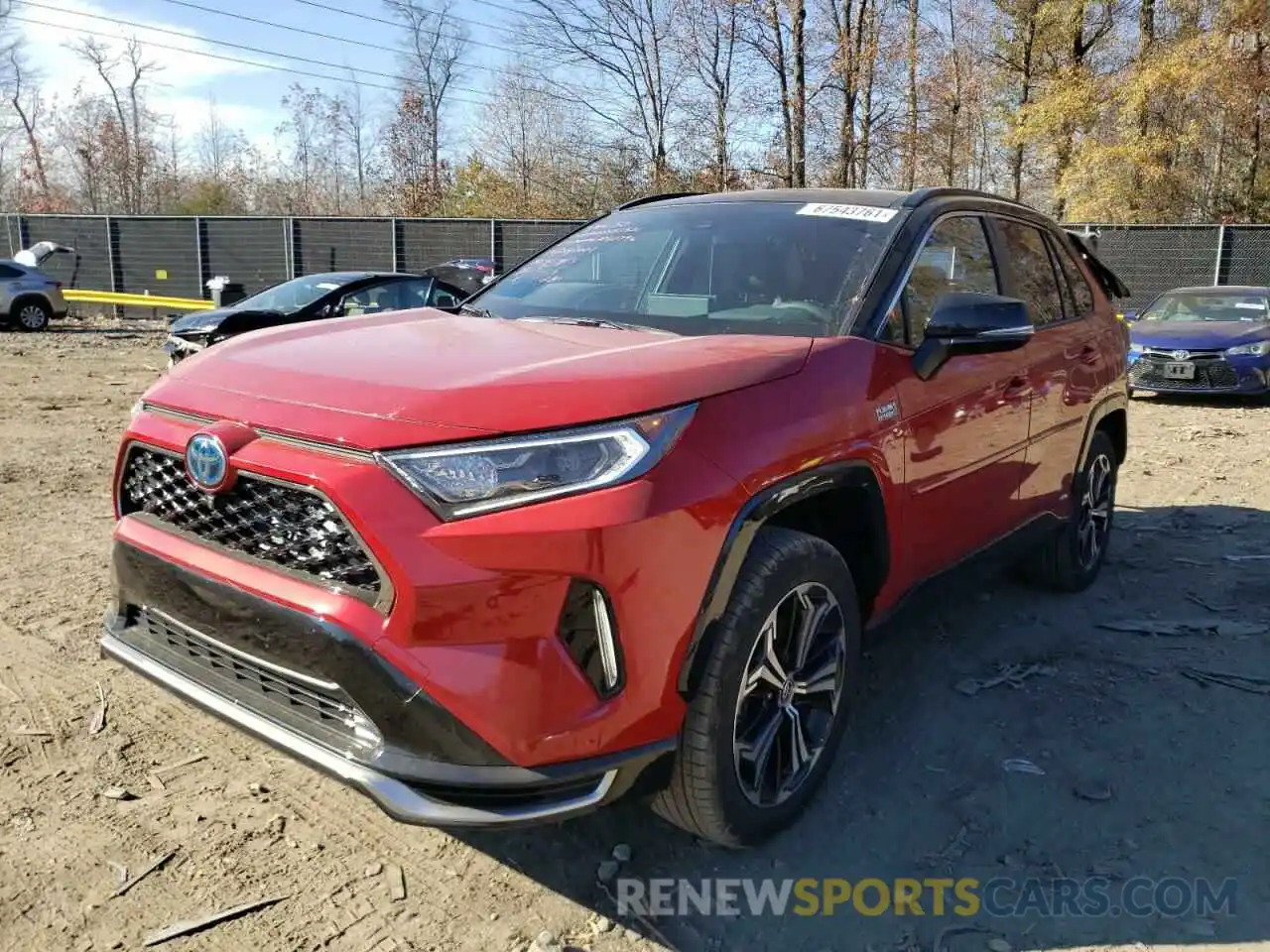 2 Photograph of a damaged car JTMFB3FV6MD052868 TOYOTA RAV4 2021