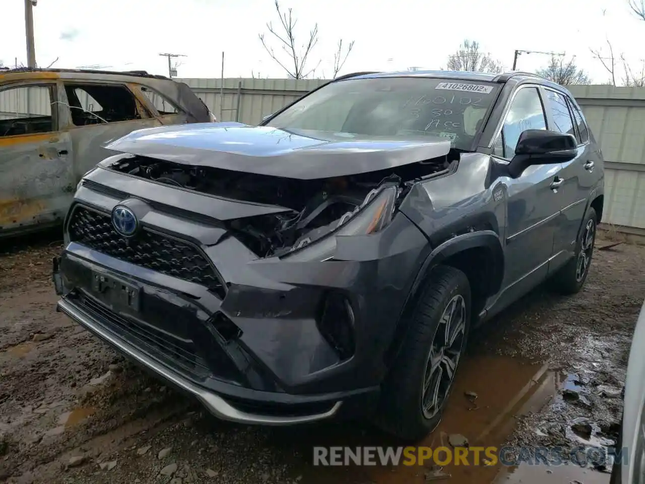 2 Photograph of a damaged car JTMFB3FV6MD065930 TOYOTA RAV4 2021