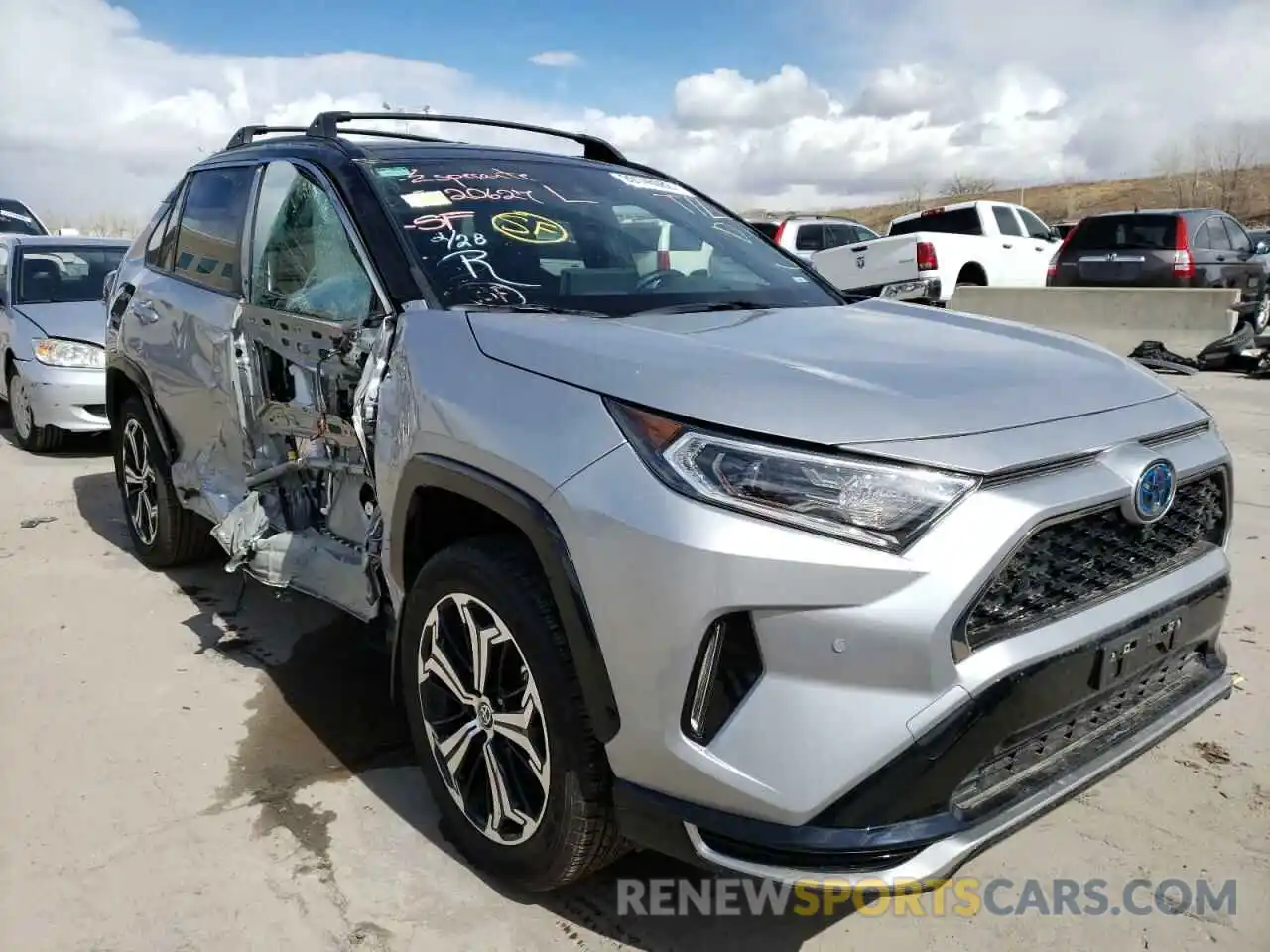 1 Photograph of a damaged car JTMFB3FV7MD018146 TOYOTA RAV4 2021