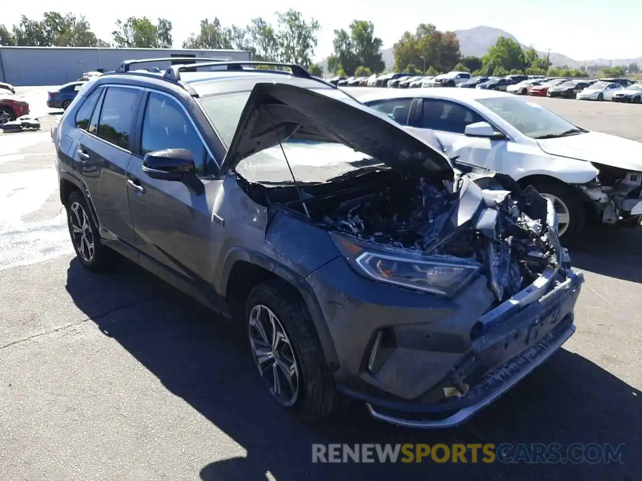 1 Photograph of a damaged car JTMFB3FV7MD070571 TOYOTA RAV4 2021